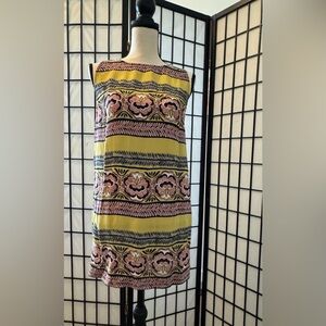 Floral Patterned Sleeveless Dress